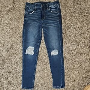 American Eagle Outfitters Women's Blue Jeans